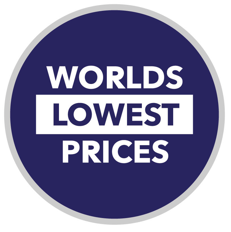 WORLDS LOWEST PRICES