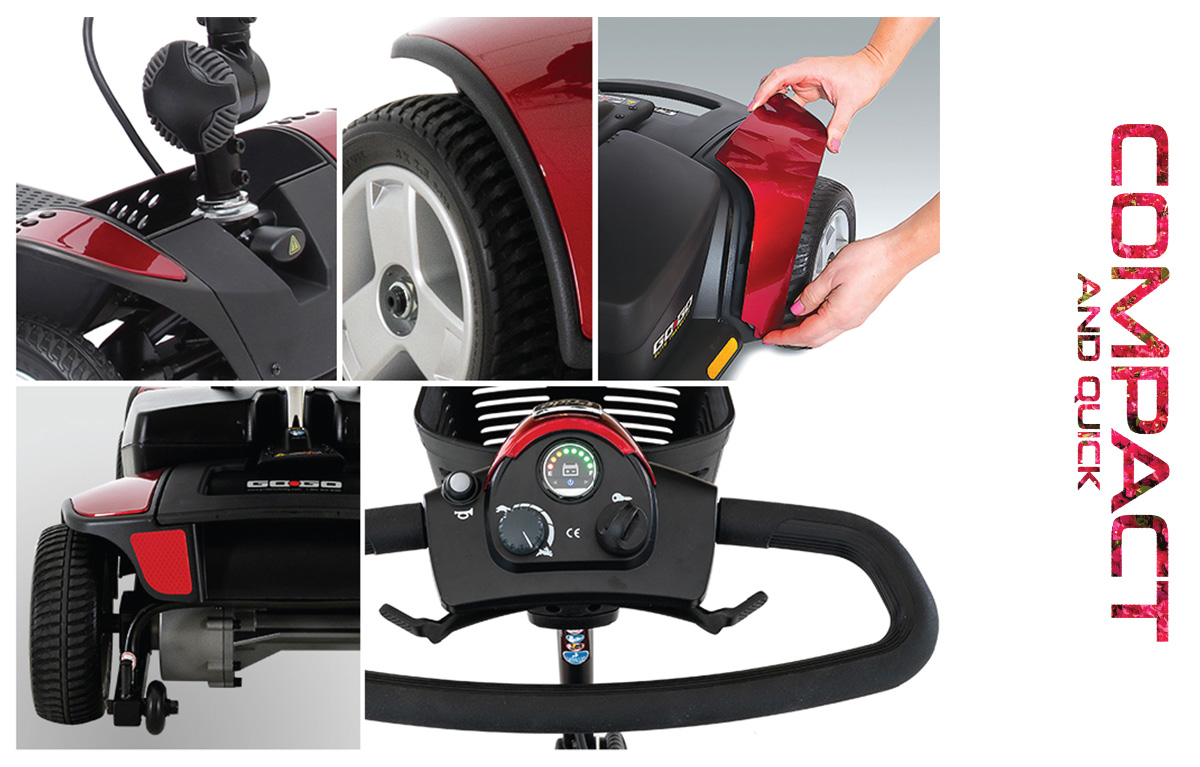 &nbsp;Go-Go Elite Traveller 4-Wheel mobility scooter