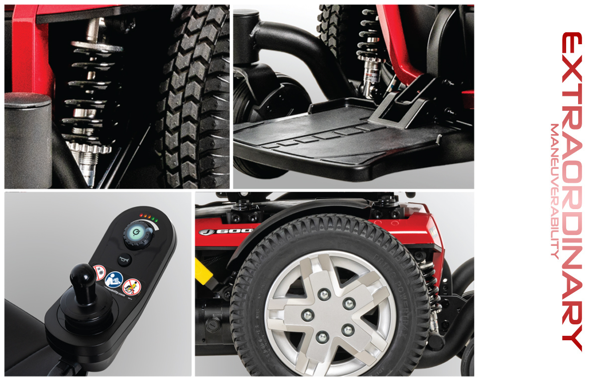 Phoenix Jazzy 600 ES Motorized Wheelchair