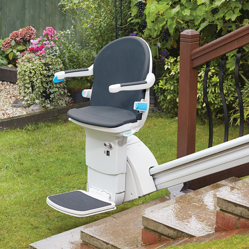 outdoor handicare 1000 outside stairlift exterior scottsdale stairlift stairway staircase chair stair lift