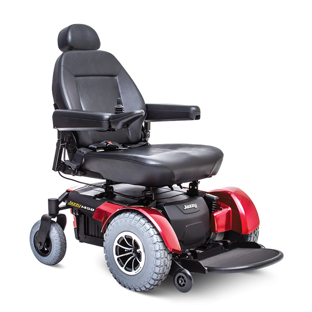 pride jazzy phoenix electric motorized senior power wheelchair